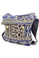 Trukado Fashion bags - Hobo bag Woven Fabric with Ethnic Pattern
