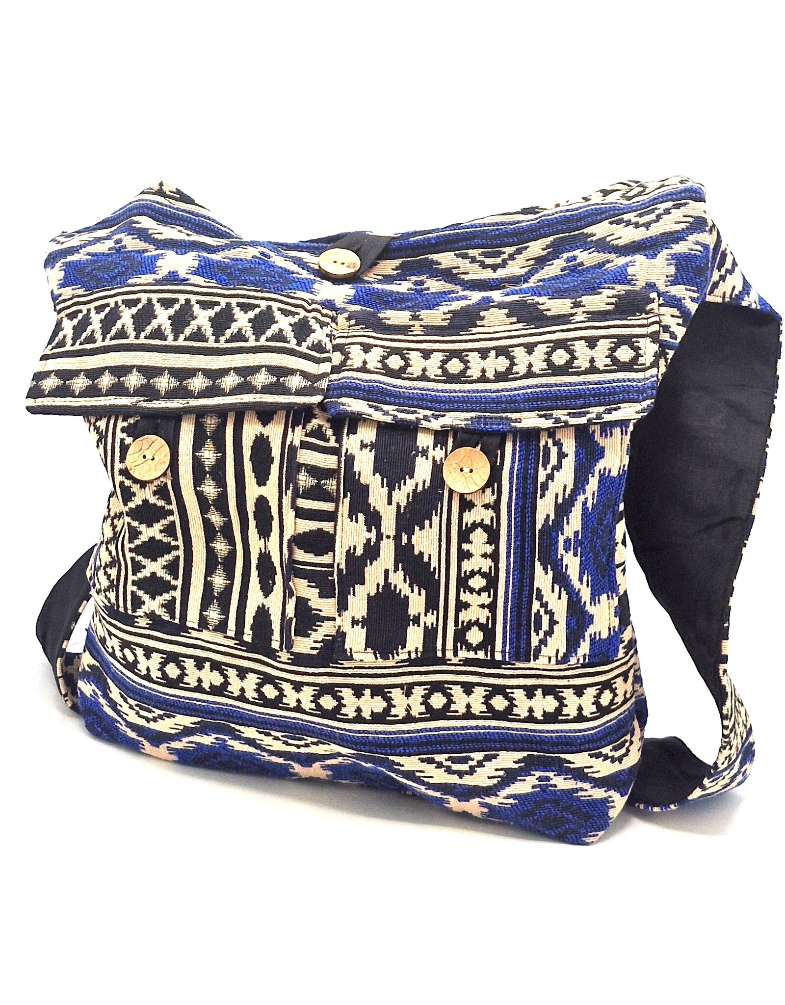 Trukado Fashion bags - Hobo bag Woven Fabric with Ethnic Pattern