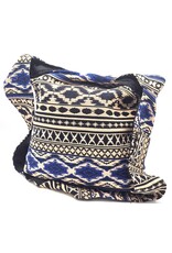Trukado Fashion bags - Hobo bag Woven Fabric with Ethnic Pattern