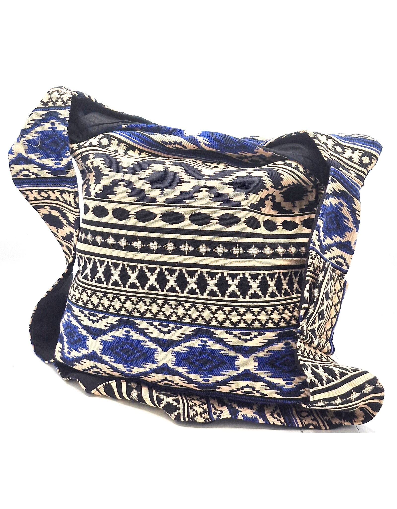 Trukado Fashion bags - Hobo bag Woven Fabric with Ethnic Pattern