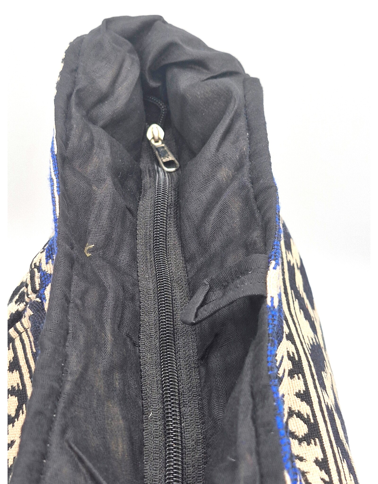 Trukado Fashion bags - Hobo bag Woven Fabric with Ethnic Pattern