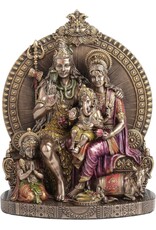 Veronese Design Veronese Design - Lord Shiva met Familie Parvati, Ganesha en Kartikeya Veronese Design