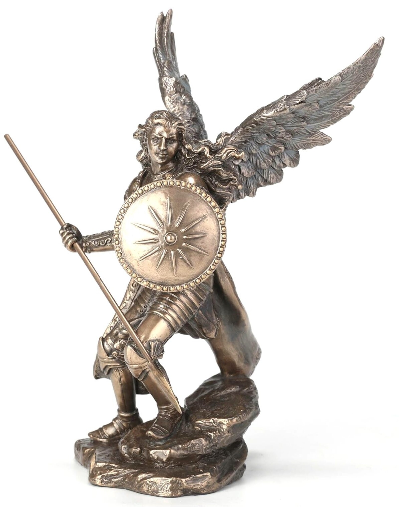 Veronese Design Giftware & Lifestyle - Archangel Raphael with spear and shield - Veronese Design