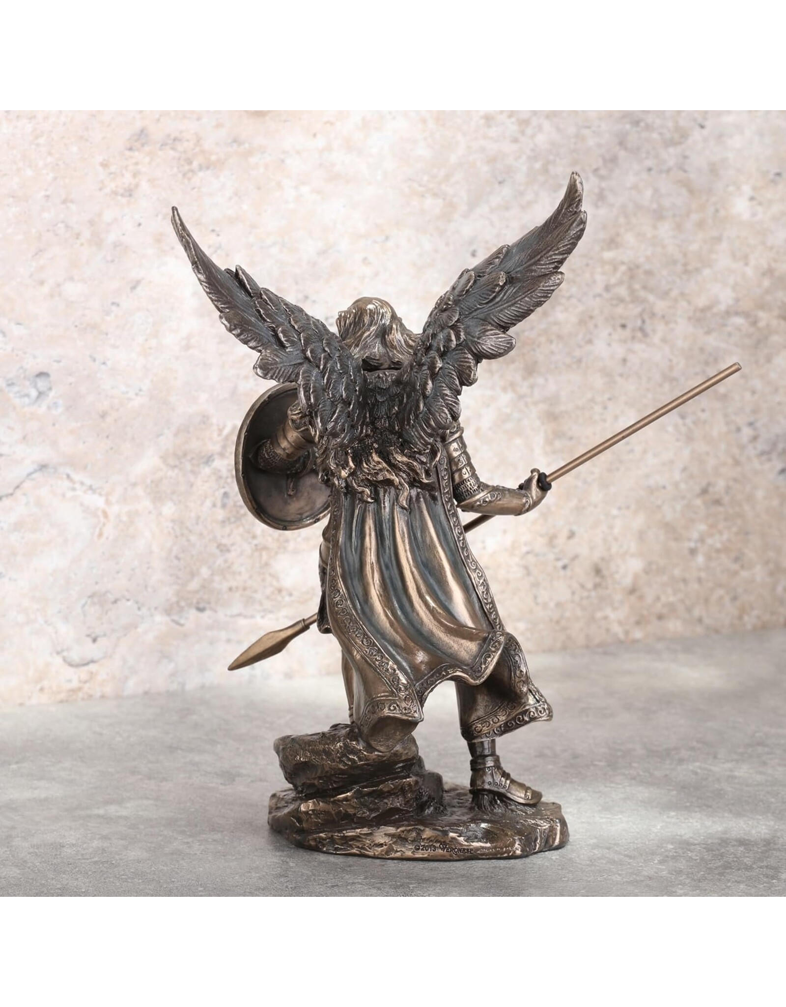 Veronese Design Giftware & Lifestyle - Archangel Raphael with spear and shield - Veronese Design