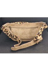 Trukado Leren Festivaltasjes, heuptassen en riemtassen - Koeienhuid Heuptas / Crossbody / Fanny Pack - Luipaard print