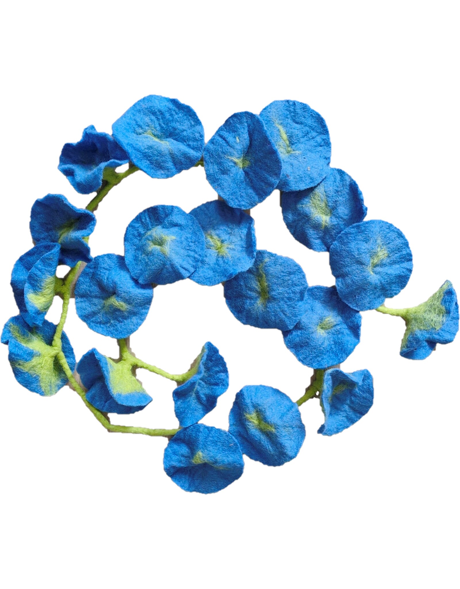 Trukado Miscellaneous - Felt Flower Sling Soft Blue approx. 180cm