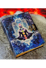 BB Miscellaneous - Leather Journal Meditatieon Seven Chakras 18x13cm