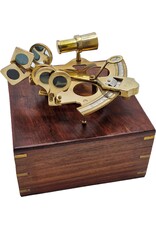 Trukado Miscellaneous - Sextant with wooden case (solid brass)