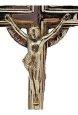 SH Giftware & Lifestyle - Crucifix met  2 Kaarshouders messing