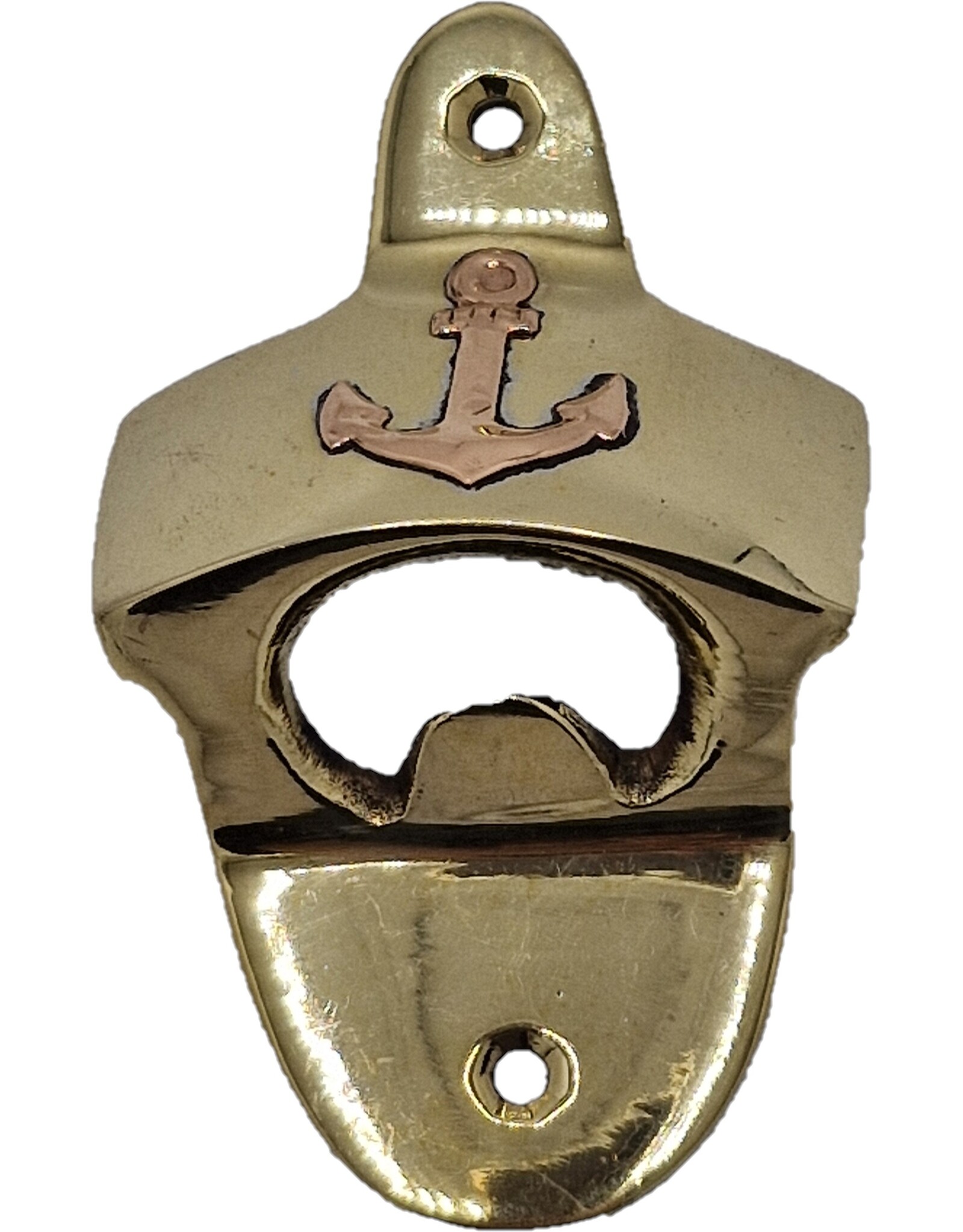 Trukado Miscellaneous - Flesopener met Anker (messing)