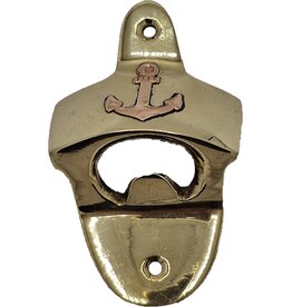 Trukado Bottle opener with Anchor (brass)