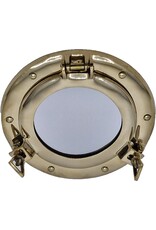Trukado Nautica & Nostalgia - Patrijspoort Wandspiegel messing Ø 20cm
