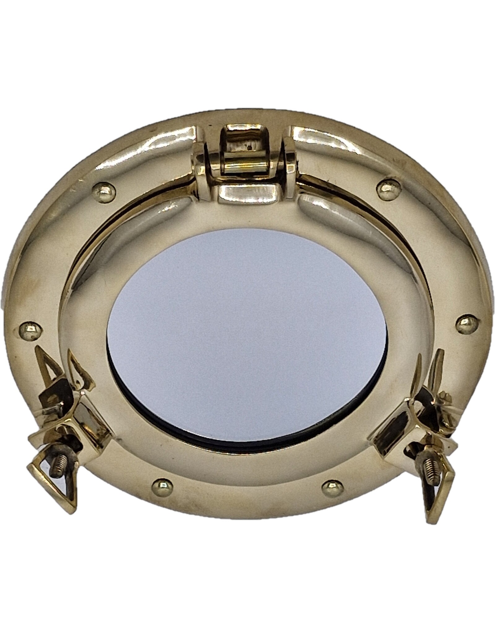 Trukado Nautical & Nostalgic - Porthole Wall Mirror, Brass Ø 20cm