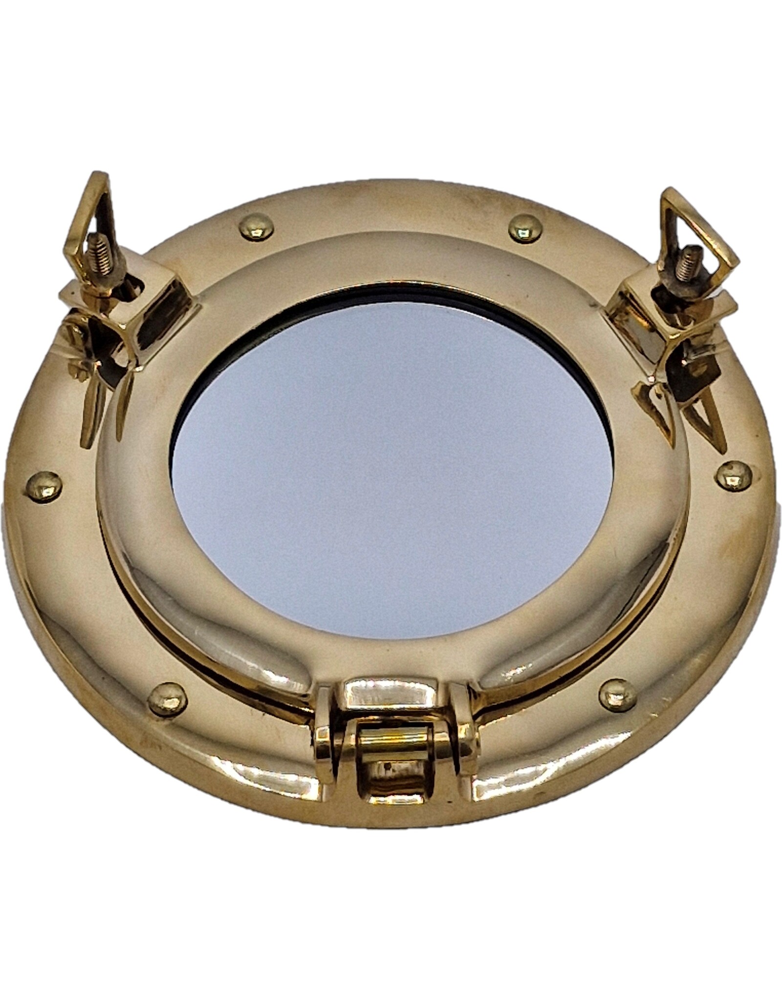 Trukado Nautical & Nostalgic - Porthole Wall Mirror, Brass Ø 20cm