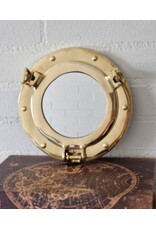 Trukado Nautica & Nostalgia - Patrijspoort Wandspiegel messing Ø 20cm