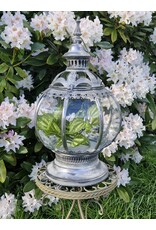 Trukado Miscellaneous - Tinnen Lantaarn "Victorian Octagon"  met Glazen Vensters 48cm  48cm