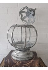 Trukado Miscellaneous - Tinnen Lantaarn "Victorian Octagon"  met Glazen Vensters 48cm  48cm