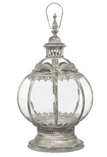 Trukado Miscellaneous - Tinnen Lantaarn "Victorian Octagon"  met Glazen Vensters 48cm  48cm