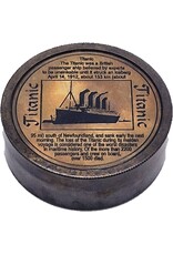 Trukado Miscellaneous - Vintage Titanic compass with screwed lid