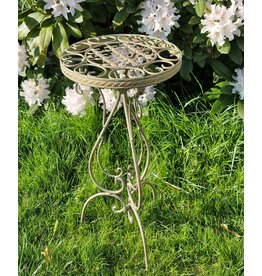 Trukado Iron Vintage Plant Table greenish-brown