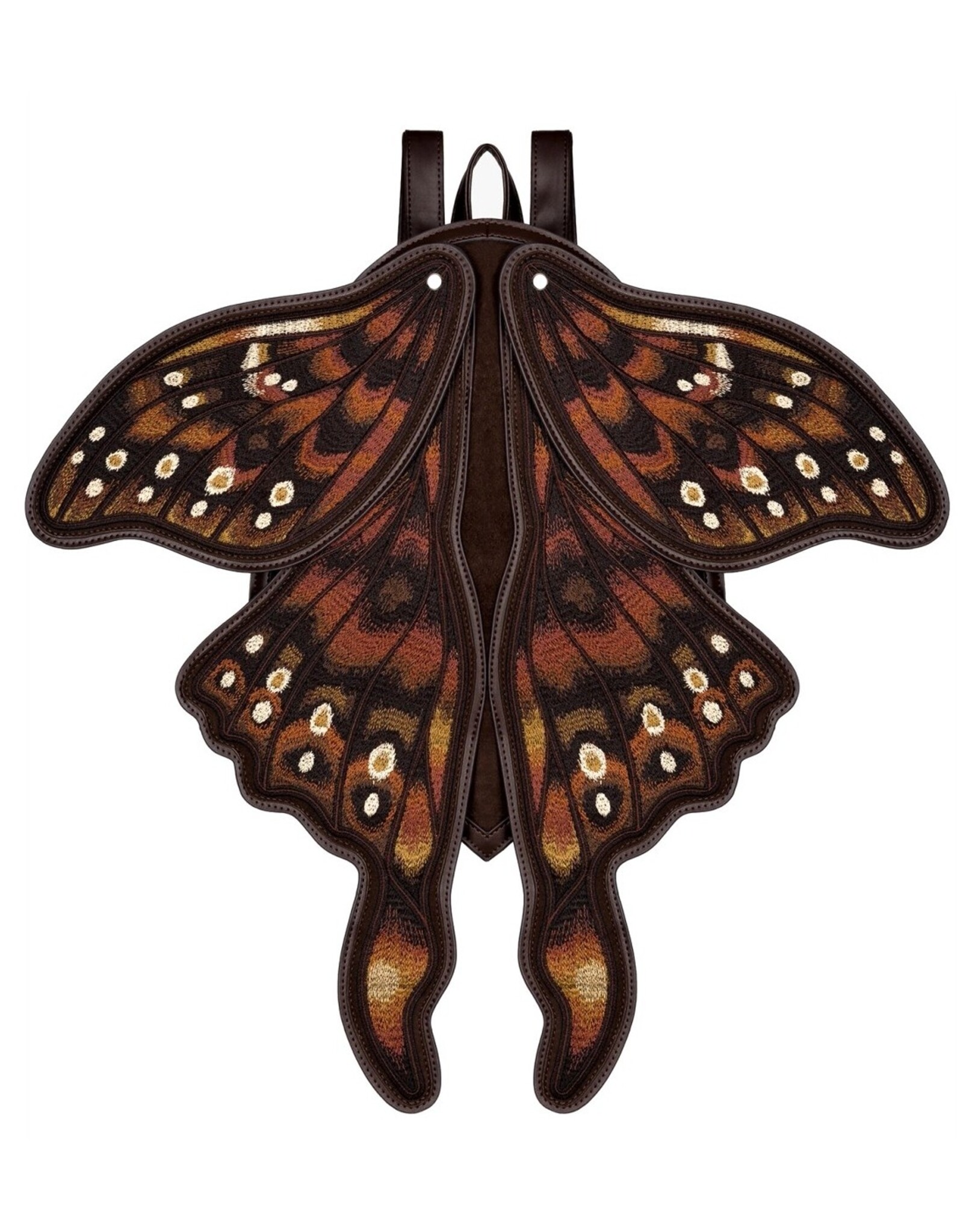 Restyle Fantasy tassen en portemonnees - Cinnamora Bruine Mot Rugzak met bewegende vleugels Restyle - Restyle