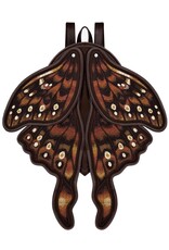 Restyle Fantasy tassen en portemonnees - Cinnamora Bruine Mot Rugzak met bewegende vleugels Restyle - Restyle