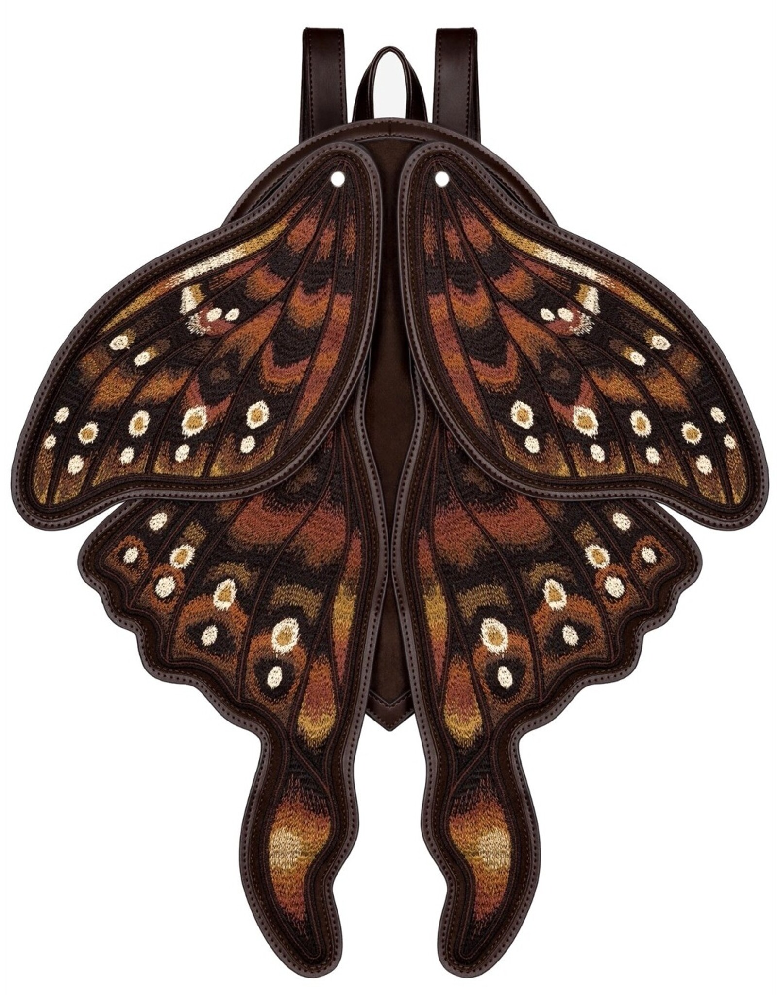 Restyle Fantasy tassen en portemonnees - Cinnamora Bruine Mot Rugzak met bewegende vleugels Restyle - Restyle