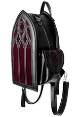 Restyle Gothic Tassen Steampunk Tassen - Rubrum Lux Rugzak met Gothic Kathedraal - Restyle