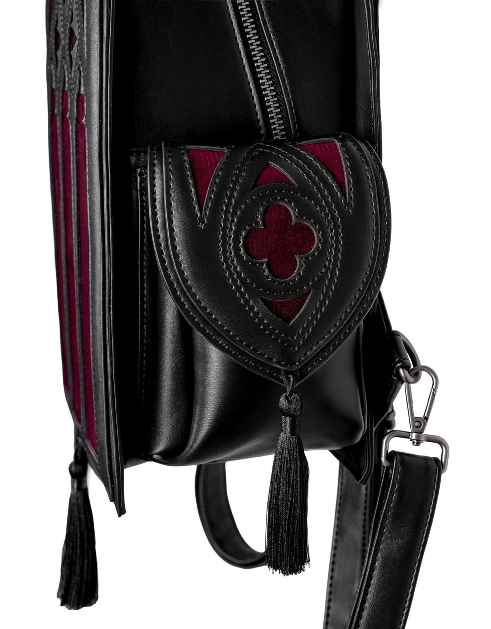 Restyle Gothic Tassen Steampunk Tassen - Rubrum Lux Rugzak met Gothic Kathedraal - Restyle