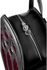 Restyle Gothic Tassen Steampunk Tassen - Rubrum Lux Rugzak met Gothic Kathedraal - Restyle