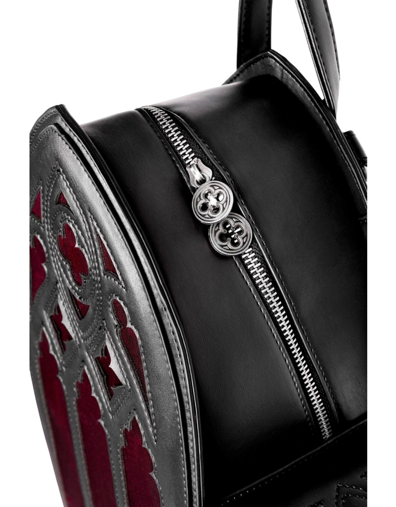 Restyle Gothic Tassen Steampunk Tassen - Rubrum Lux Rugzak met Gothic Kathedraal - Restyle