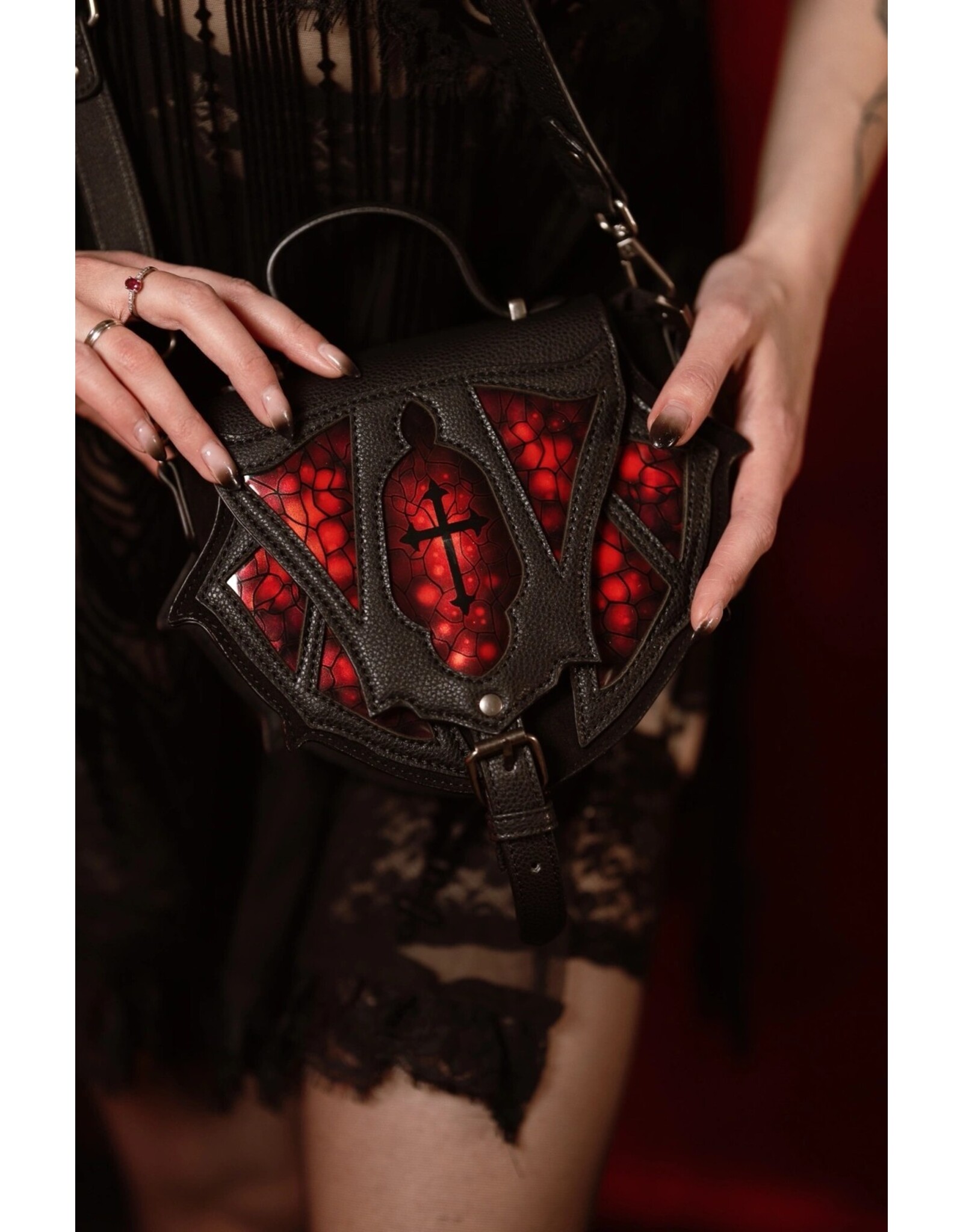 Restyle Gothic bags Steampunk bags - Gothic Handag Bloodspire - Restyle