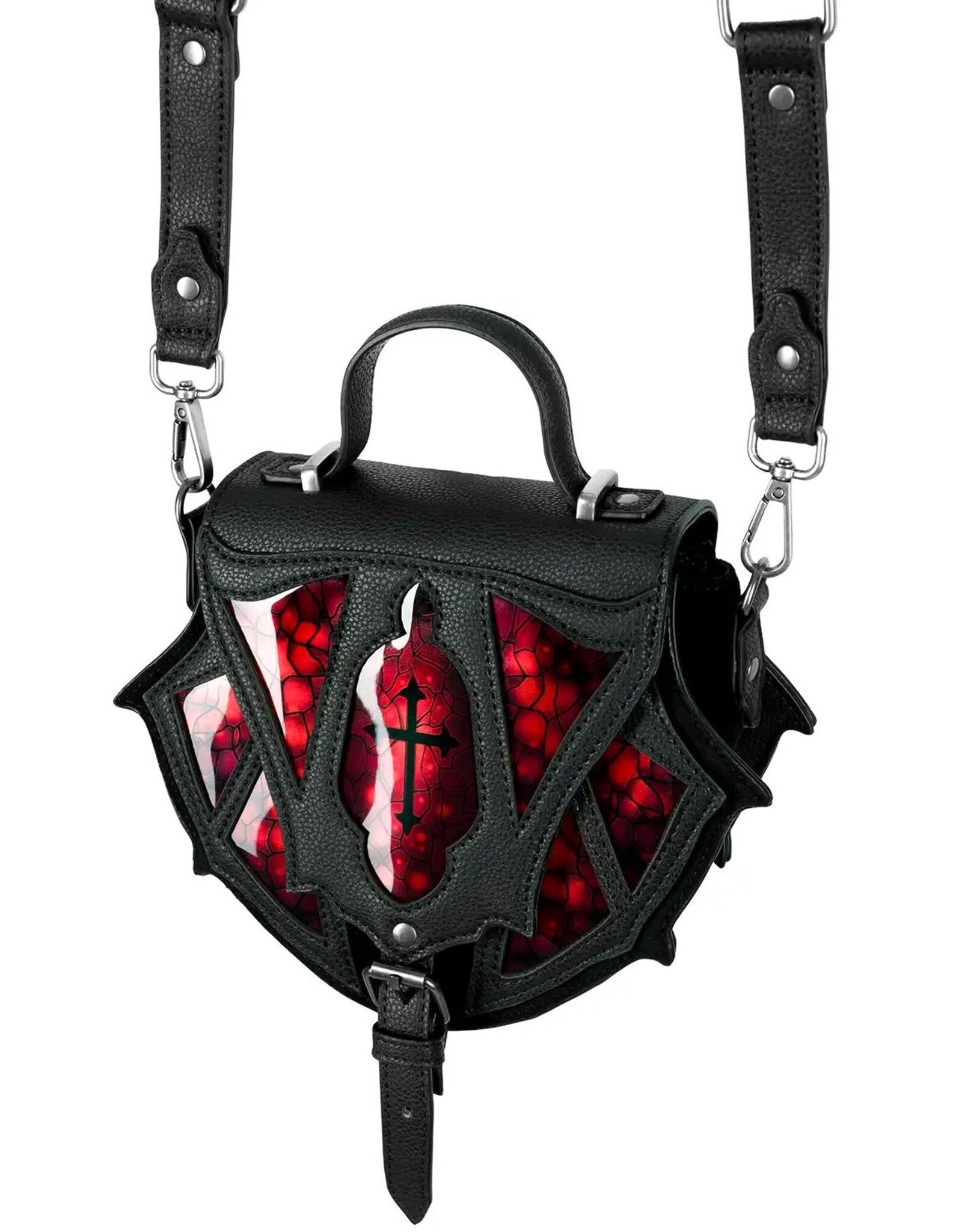 Restyle Gothic tassen Steampunk tassen - Gothic Handtas Bloodspire - Restyle