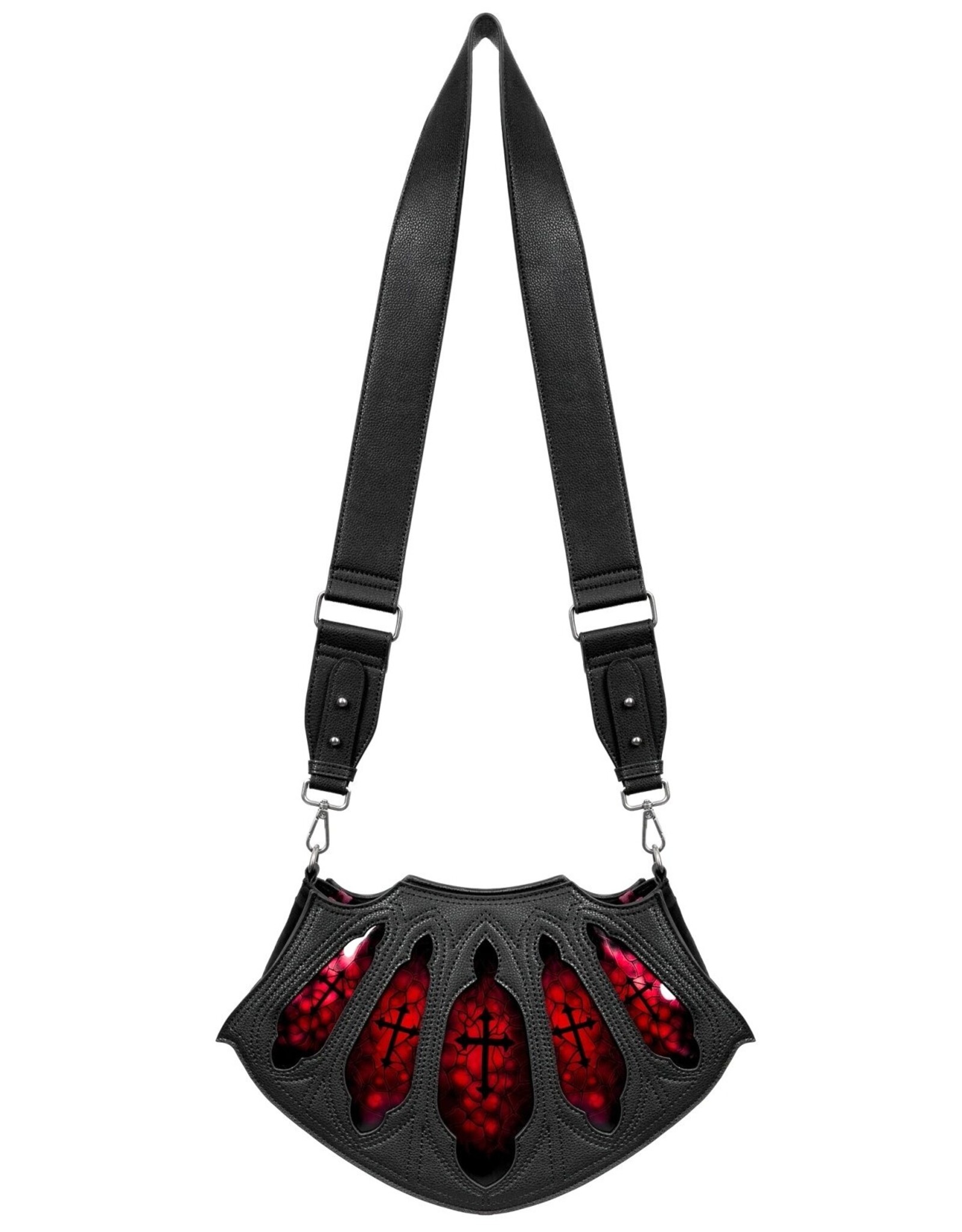 Restyle Gothic bags Steampunk bags - Bloodveil Gothic Shoulder bag - Restyle