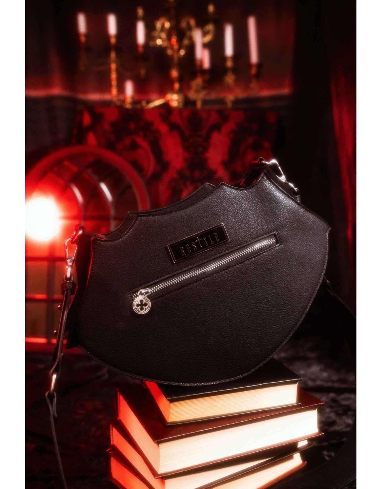 Restyle Gothic bags Steampunk bags - Bloodveil Gothic Shoulder bag - Restyle