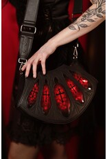 Restyle Gothic tassen Steampunk tassen - Bloodveil Gothic Schoudertas - Restyle
