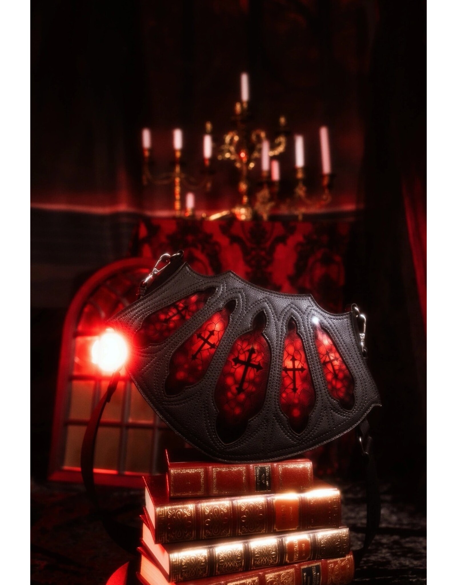 Restyle Gothic bags Steampunk bags - Bloodveil Gothic Shoulder bag - Restyle