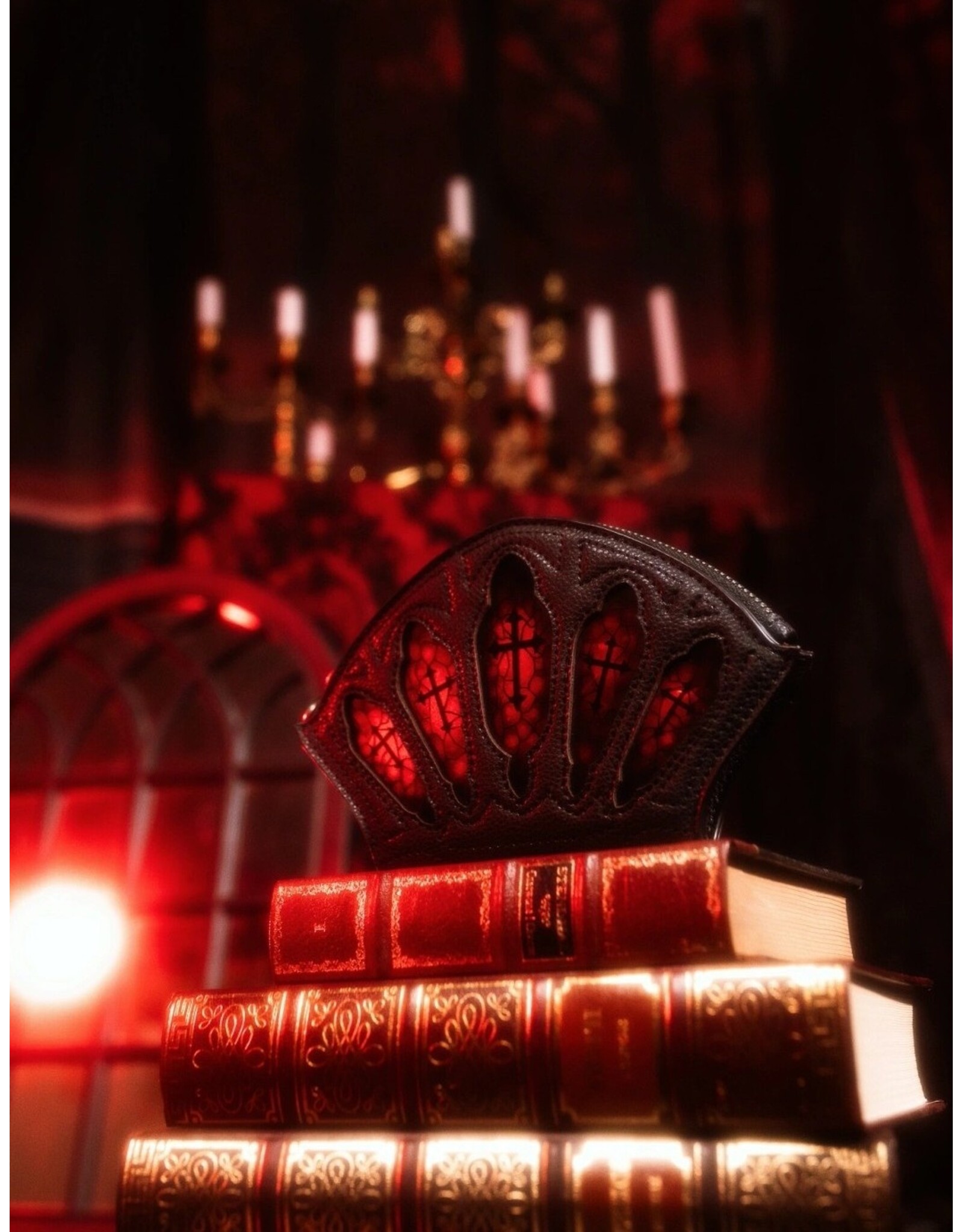 Restyle Gothic tassen Steampunk tassen -  Gothic Portemonnee Bloodveil - Restyle