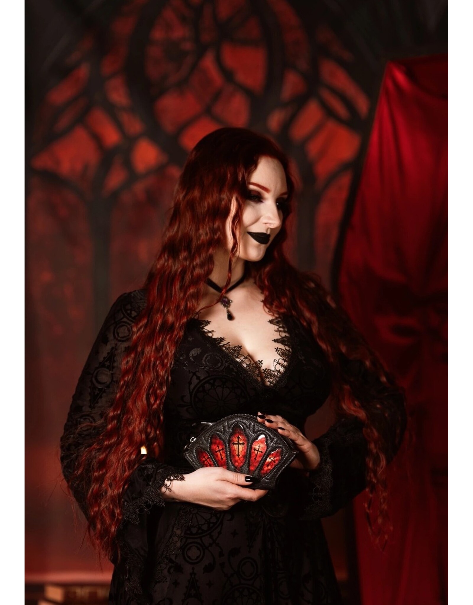 Restyle Gothic bags Steampunk bags - Gothic Wallet Bloodveil - Restyle