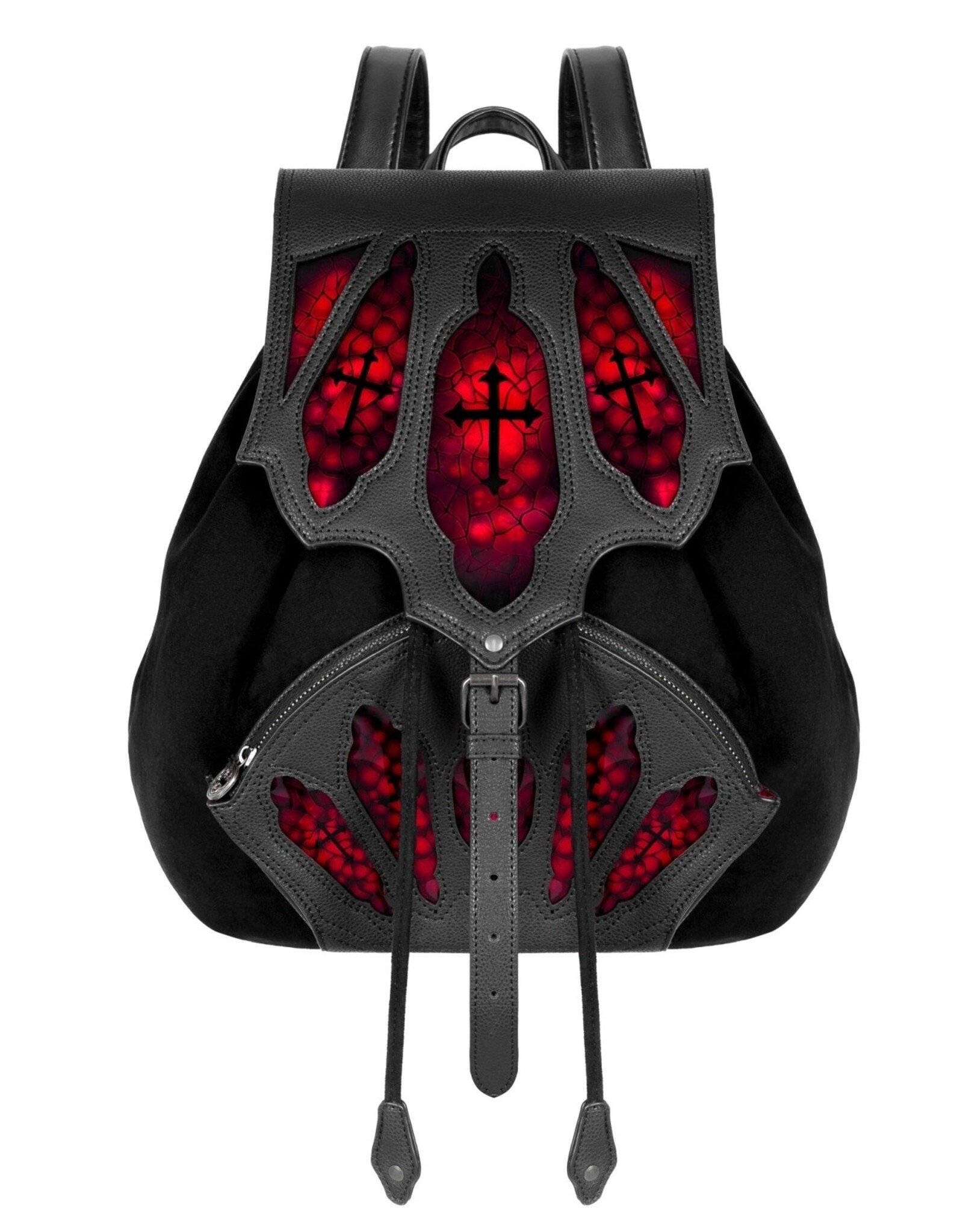 Restyle Gothic tassen Steampunk tassen - Gothic Cathedral Rugzak Bloodveil - Restyle