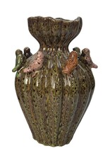 Diga Colmore Giftware & Lifestyle - Diga Colmore Vase LENNY ceramic antique green