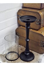Diga Colmore Giftware & Lifestyle - Diga Colmore Sturdy Candle Holder with Glass Shade