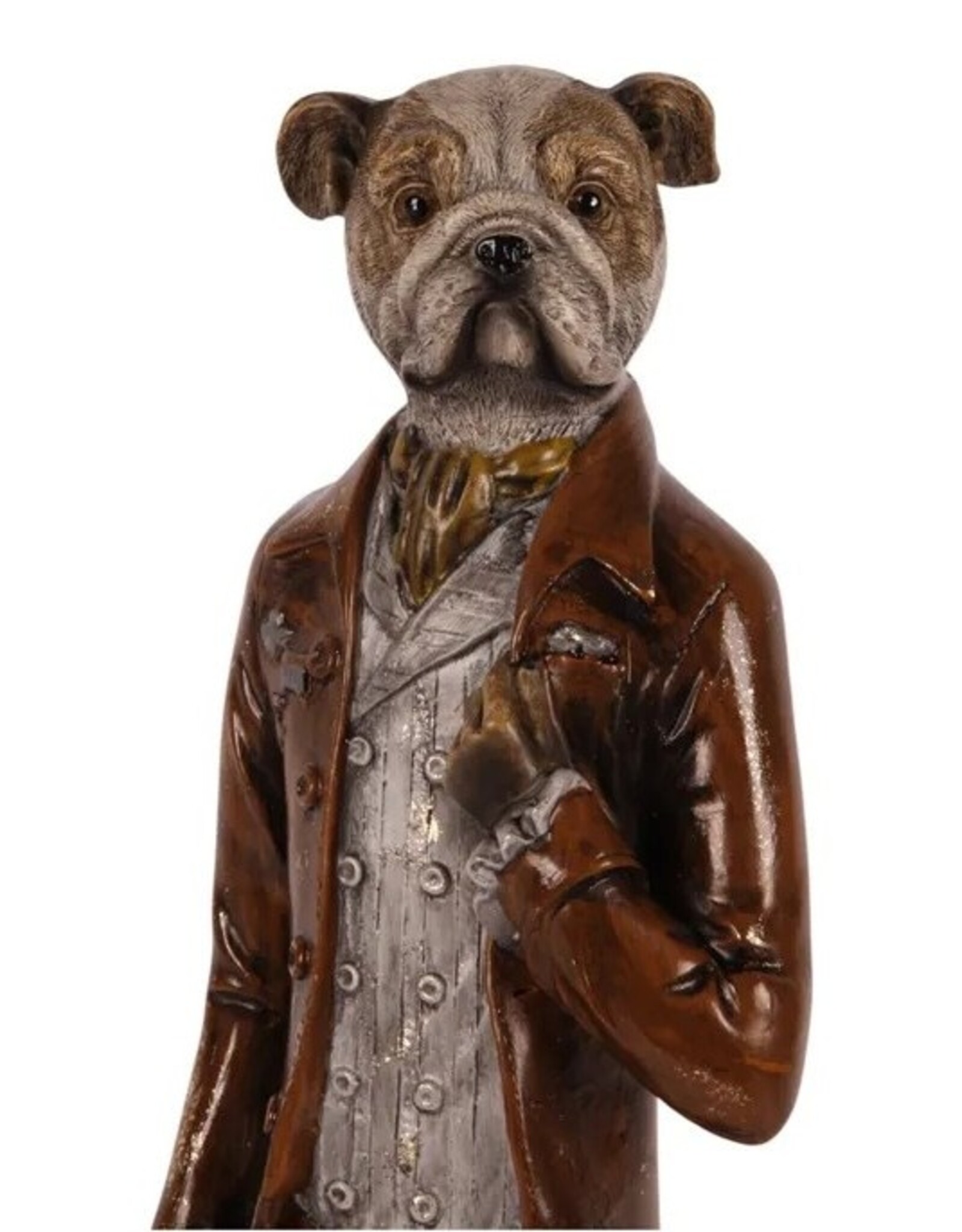 DS Giftware Beelden Collectables - Bulldog Gentleman Beeld 49cm