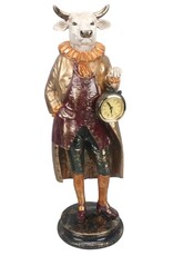 DS Giftware Figurines Collectables - Cow with Clock figurine  41cm