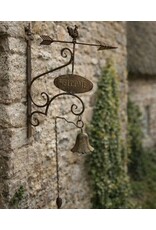 JB Miscellaneous - Decoratieve Metalen Deurbel met Welkomstbord