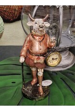 DS Giftware Beelden Collectables - Koe met Klok beeldje 25 cm
