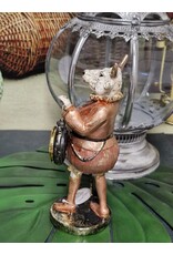 DS Giftware Figurines Collectables - Cow with Clock figurine  25 cm