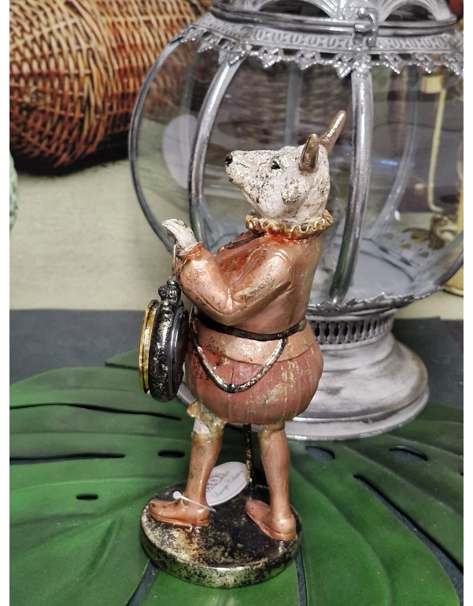 DS Giftware Figurines Collectables - Cow with Clock figurine  25 cm