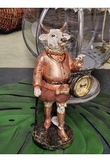 DS Giftware Beelden Collectables - Koe met Klok beeldje 25 cm