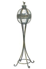 JB Miscellaneous - Hoge Lantaarn op Poten Glazen Bol met Vogeltje 127,5cm